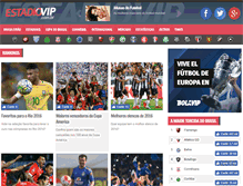Tablet Screenshot of estadiovip.com.br